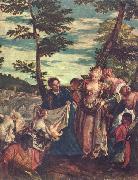 Paolo Veronese Rettung des Mosesknaben aus den Fluten des Nils oil painting artist